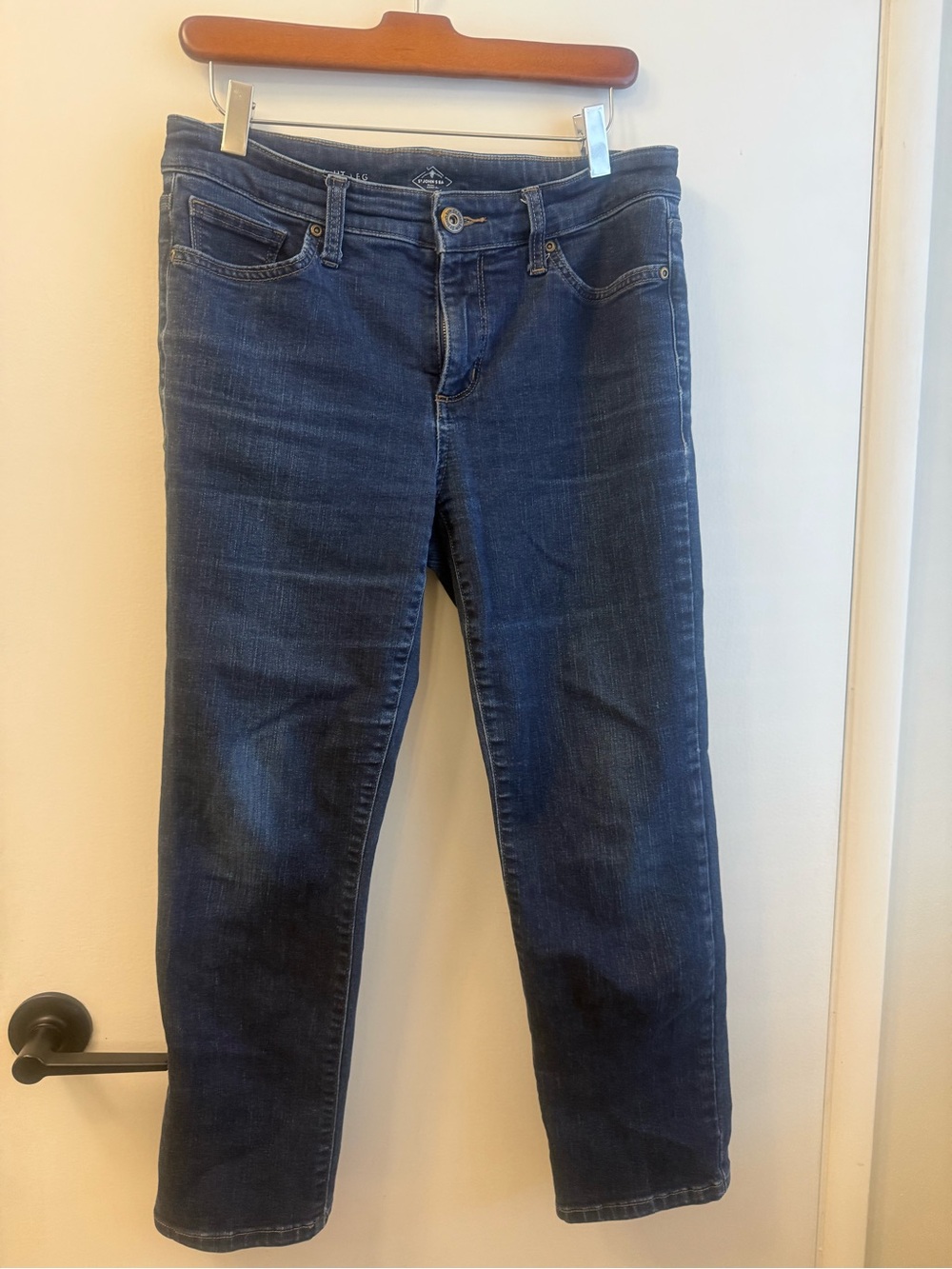 St John’s Bay Dark Blue Women's Straight Jeans